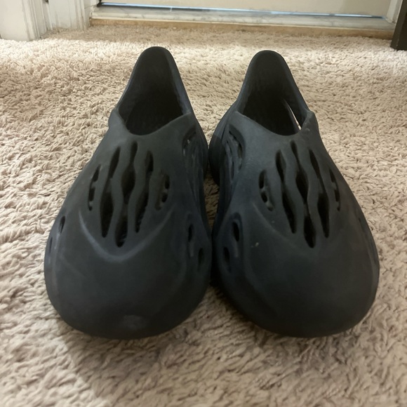 Kids Black Slip-On Shoes